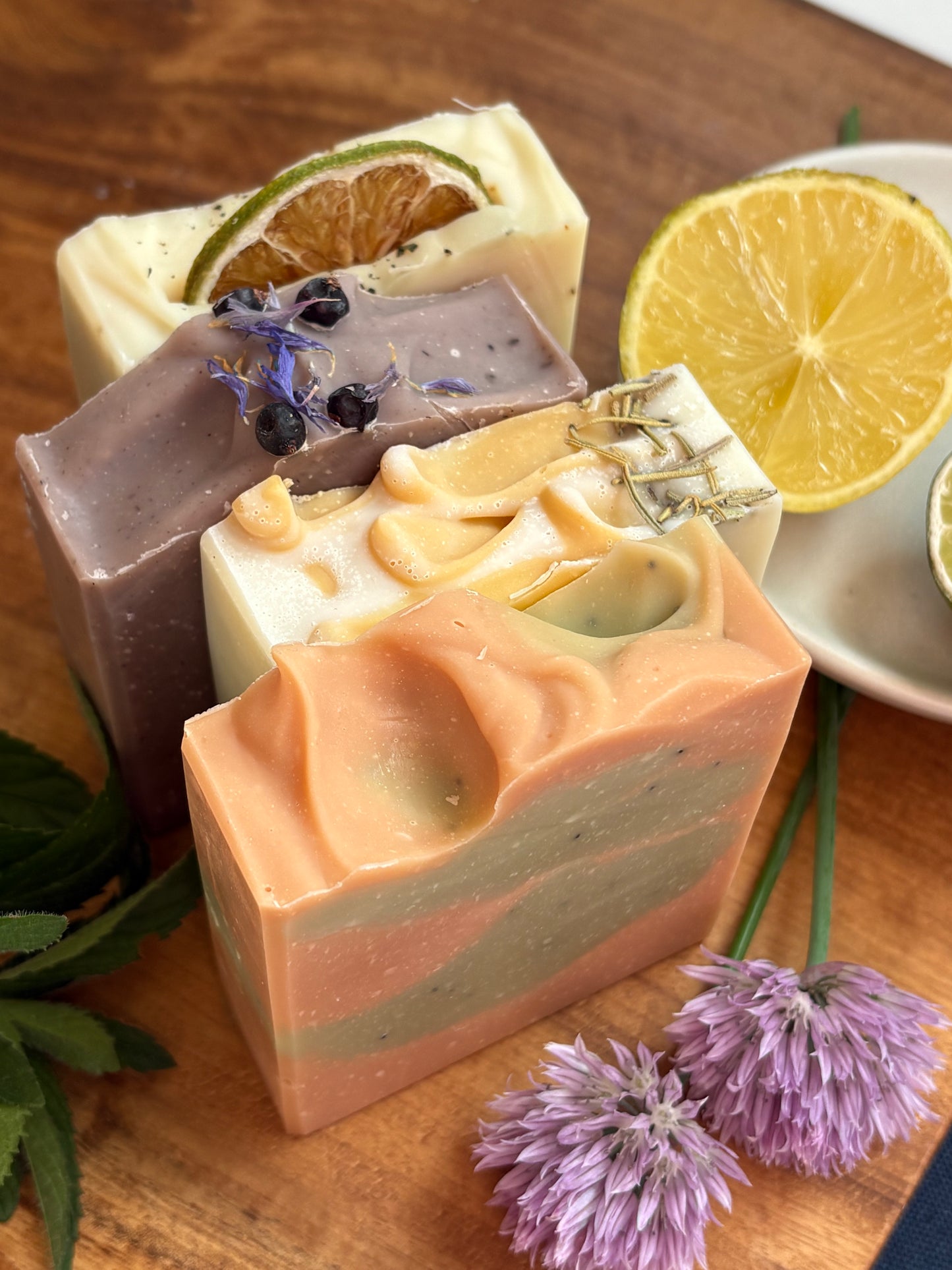 Citrus & Herb Summer Soap Collection