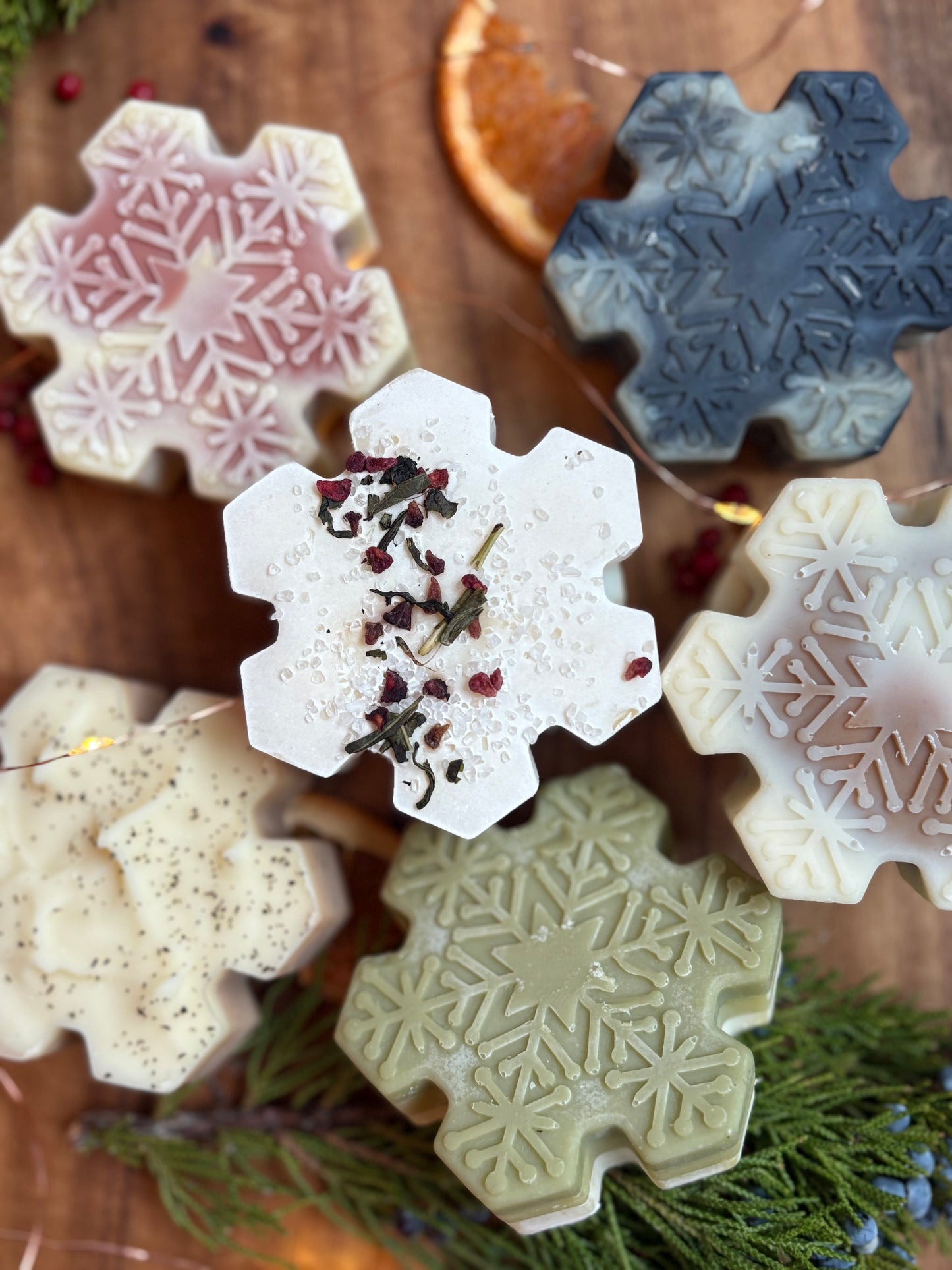 Snowflake Soaps